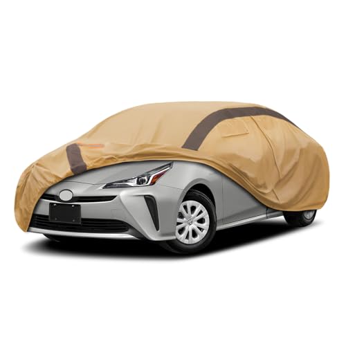 Fsgrich Prius Car Cover Waterproof All Weather Compatible With Toyota Prius 2...