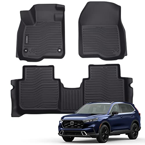 Auxko All Weather Floor Mats Fits For Honda Cr-v 2023 2024 2025 Include Hybri...