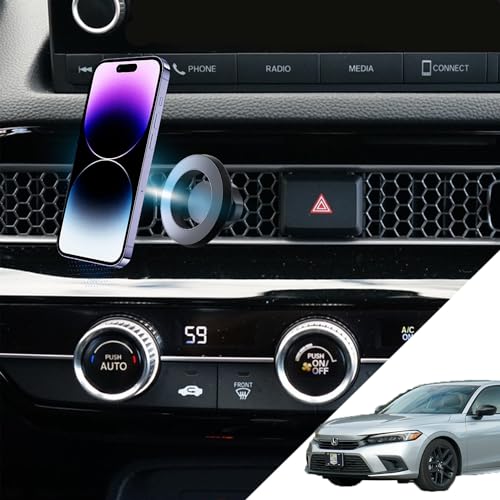 Oricarmes 2025 Civic Magnetic Phone Mount Made For 2022-present 11th Gen Civic