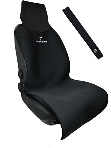 Athlete Ignited Universal Fit Waterproof And Sweatproof Seat Cover  Seat Belt...
