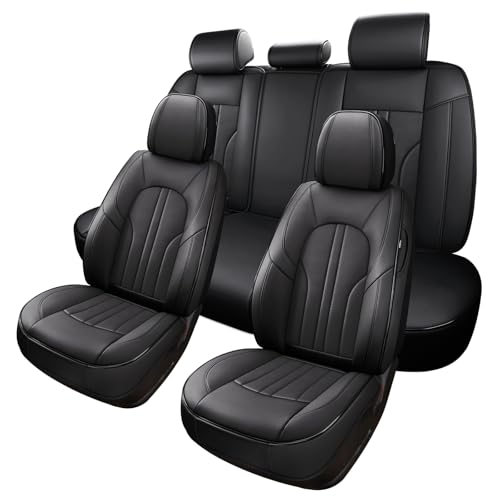 Mingbron Car Seat Cover Full Set Leather Car Seat Cover Waterproof Seat Cover...