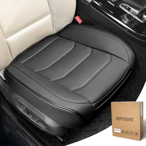 Bopuovre Car Seat Cover For Luxury  Comfort - Pu Leather Anti-slip Full Wrap ...