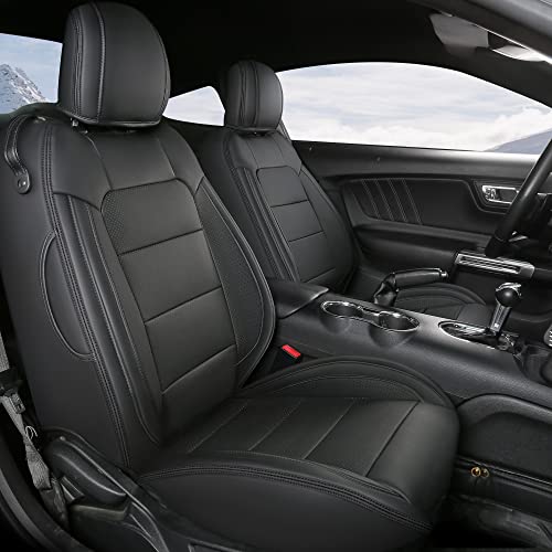Giant Panda Customized Full Set Car Seat Covers Fit Ford Mustang Coupe Hardto...