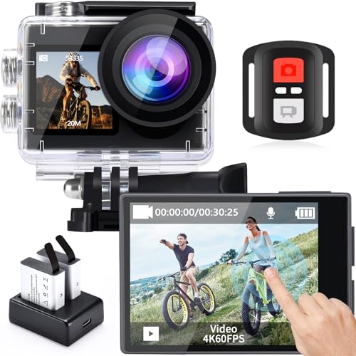Icefox Action Camera 4k 60fps 20mp Underwater With Eis5xzoomapp Support Video...