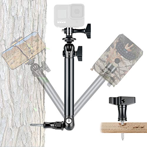 2-ball-head Adjustable Outdoor Phone Trail Action Camera Hunting Video Record...