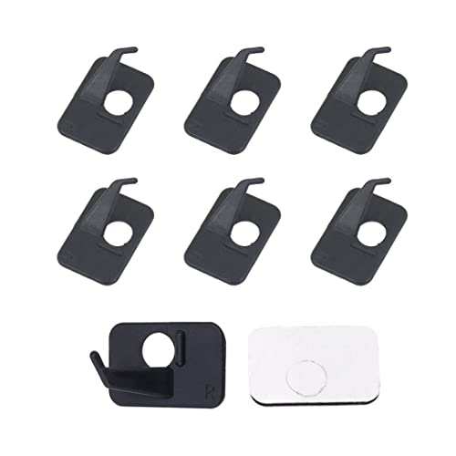 Sopoger 6pcs Plastic Arrow Rest Black Recurve Bow Arrow Rest Adhesive Back Hu...