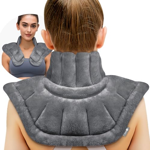 Airicepac Microwave Heating Pad For Neck Shoulders And Back Pain Relief With ...