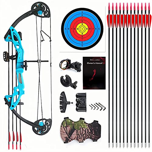 Lanneret Compound Bow And Archery Sets - Right Hand Archery Compound Bows 15-...