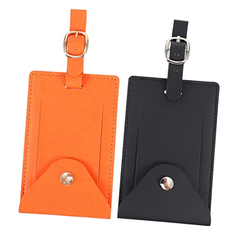 Artibetter 2pcs Luggage Tags Baggage Id Labels For Identification Vibrant And...
