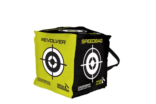 Delta Mckenzie Speedbag Revolver 6-sided Archery Target - 450 Fps Rated Porta...