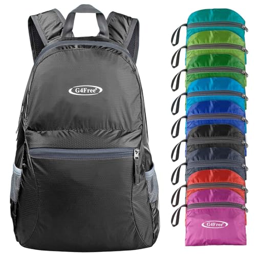 G4free 20l Lightweight Packable Backpack Travel Hiking Daypack Foldable Backp...