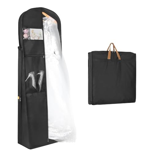 Zilink 72 Wedding Dress Garment Bag Dress Bags For Gowns Bridal Dress Travel ...
