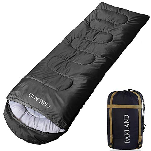 Farland Sleeping Bags For Adults Teens Kids With Compression Sack Portable An...