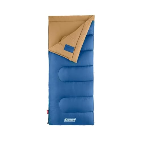 Coleman Brazos 2030f Adult Cool-weather Sleeping Bag With No-snag Zipper  Stu...