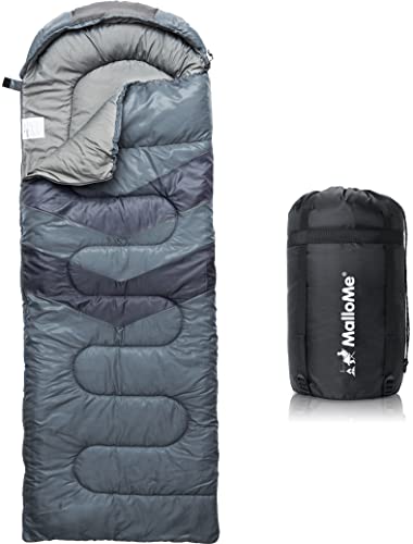 Mallome Sleeping Bags For Adults Cold Weather  Warm - Backpacking Camping Sle...