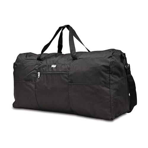 Samsonite Foldaway Packable Duffel Bag Black Medium