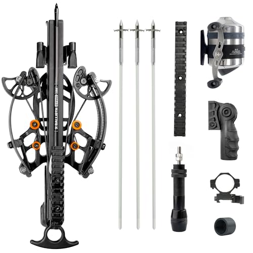 Ballista Bowfishing All-in Bundle Bat Reverse Crossbow With Reel Seat Bl25 Re...