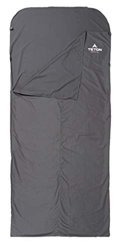 Teton Sports Xl Cotton Sleeping Bag Liner A Clean Sheet Set Anywhere You Go P...
