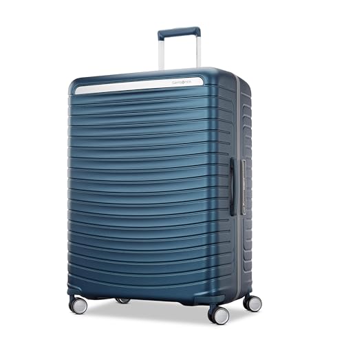 Framelock Max 29 Large Checked Hardshell Zipperless Luggage - Highly Secure I...