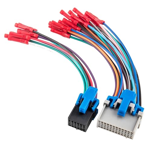 Red Wolf Car Oe Radio Reverse Wiring Harness Fit For 2002-2007 Gm Gmc Sierra ...