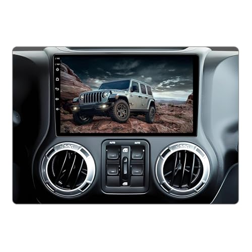 Binize Car Radio Stereo Android 13 Compatible With Jeep Wranglerunlimited Jk ...