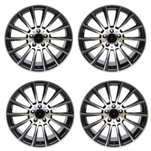 New 17 Inch X 8 Wheels Rims S550 Amg Style Black Machined Face Compatible Wit...