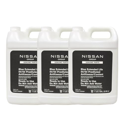 Nissan Genuine Fluid 999mp-l25500p Blue Long Life Antifreezecoolant - 3 Gallons