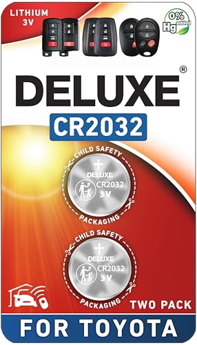 Key Fob Replacement Batteries For Toyota Rav4 Camry Corolla Highlander Prius ...