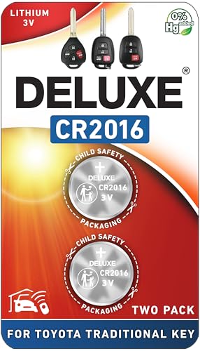 Key Fob Replacement Batteries For Toyota Traditional Key Camry Corolla Rav4 T...