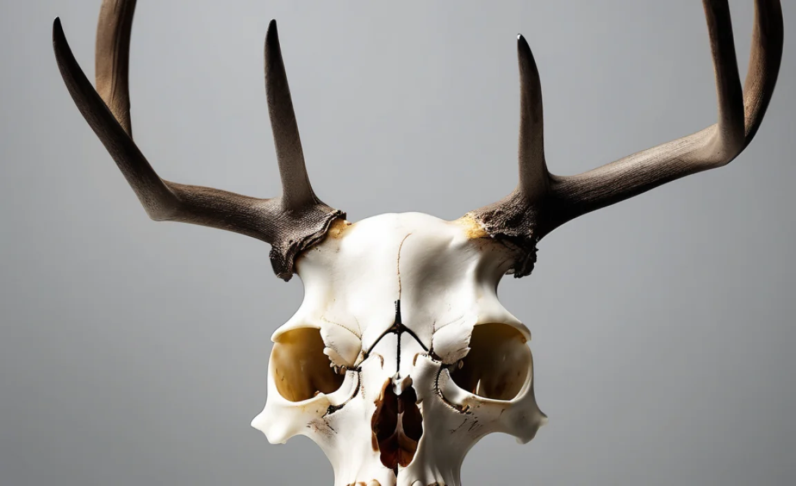 Benefits Of Whitening A Deer Skull