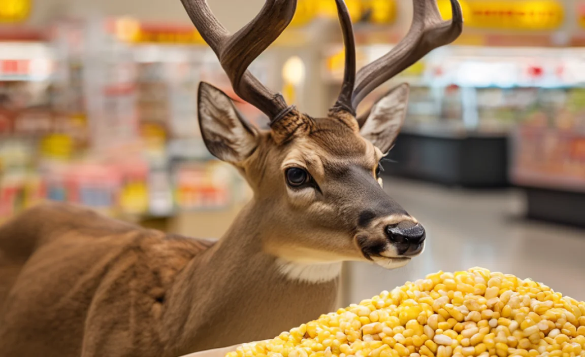 Deer Corn and Wildlife