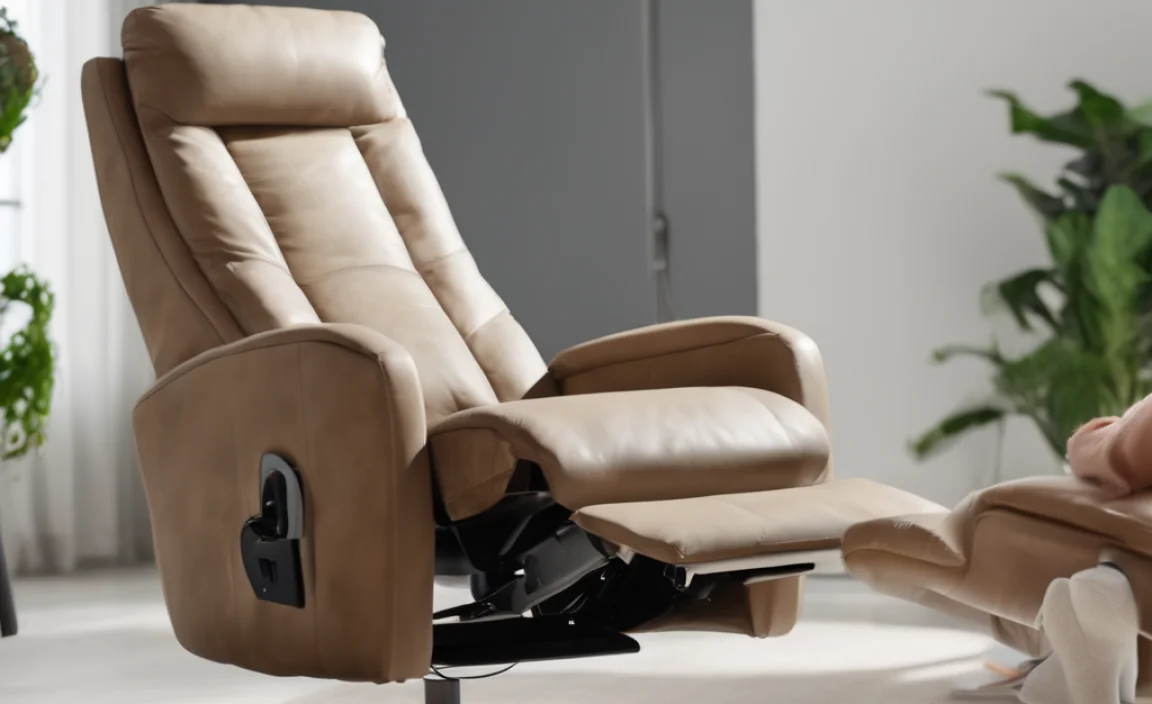 Securing the Base of a Swivel Recliner