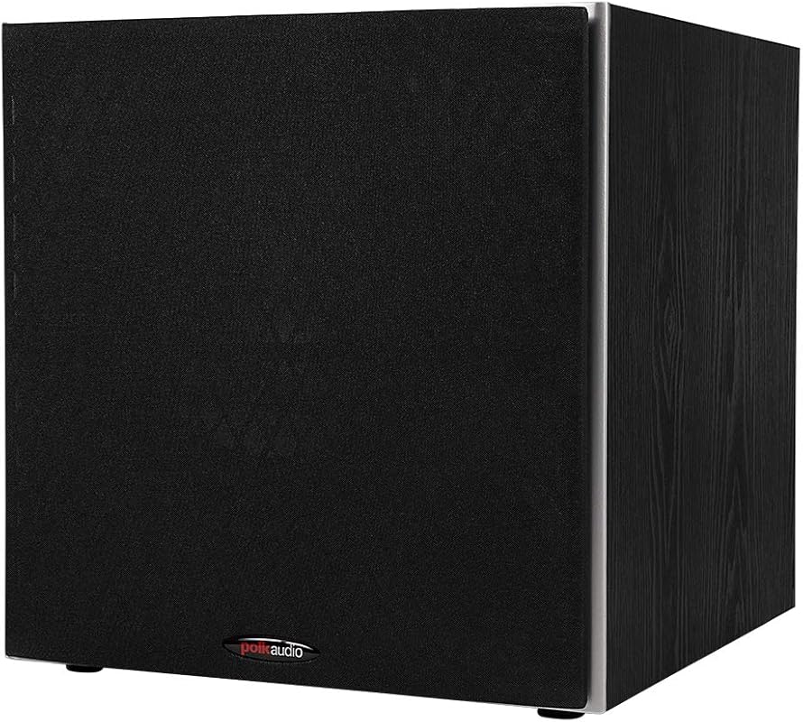Polk Audio PSW10 10 Inch Powered Subwoofer for Home Audio with Power P