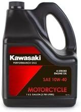 Kawasaki 4-Stroke Motorcycle Engine Oil 10W40 1 Gallon K61021