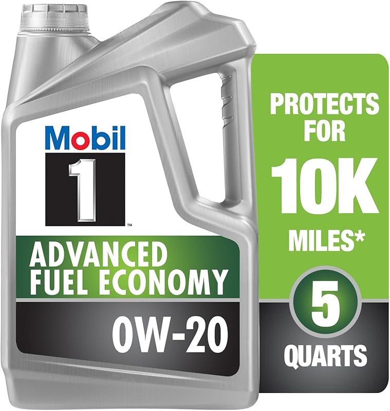 Mobil 1 Advanced Fuel Economy Full Synthetic Motor Oil 0W