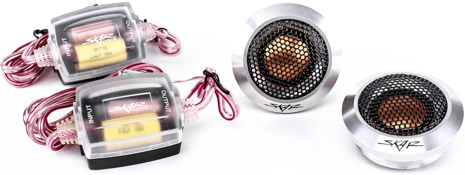 Skar Audio SPX-T 1-Inch 320 Watt Max Power Elite Neodymium Aluminum Do