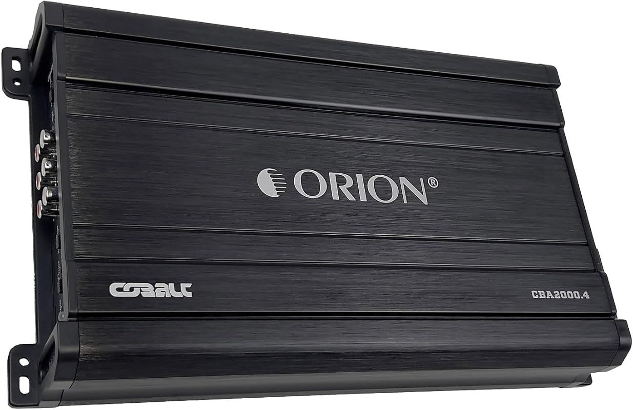 Orion Cobalt Series CBA2000.4 High Efficiency 4-Channel Class A/B Ampl