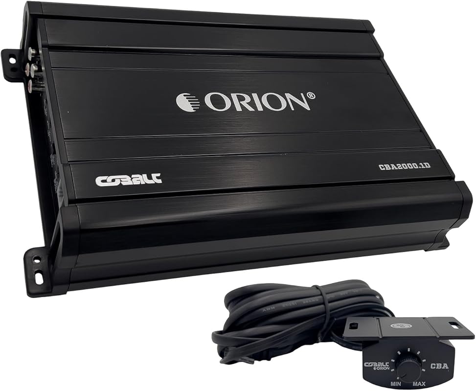 Orion Cobalt CBA2000.1D Monoblock 1-Channel Class D Amplifier for Car 