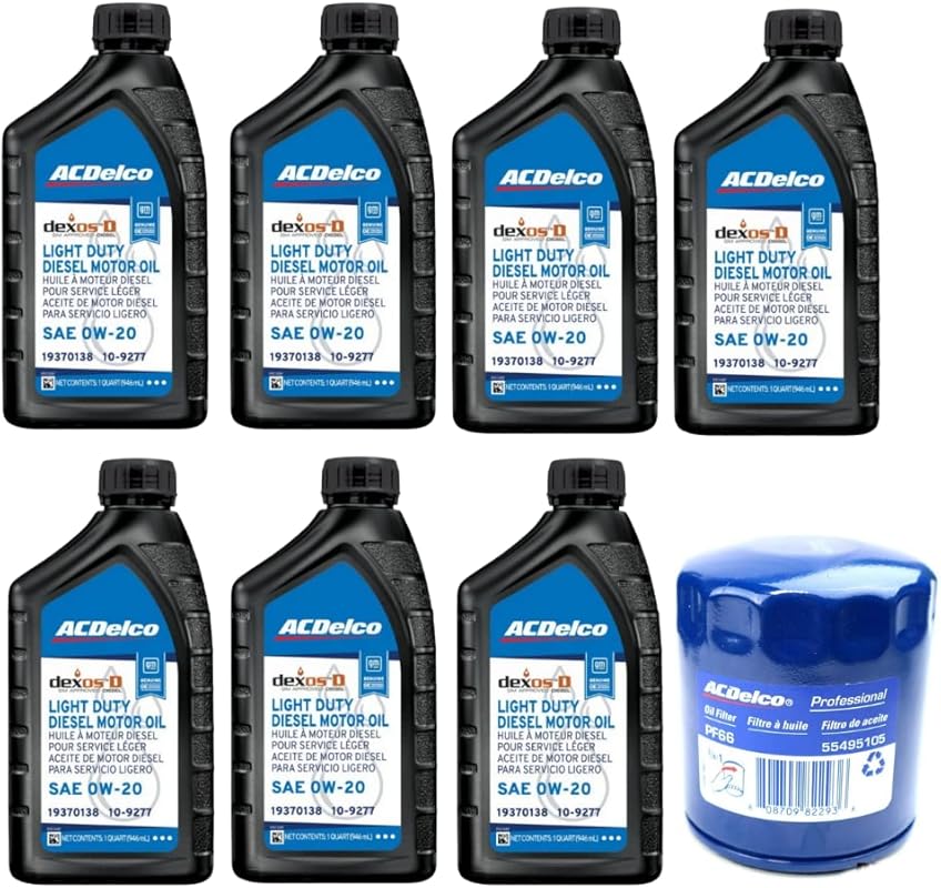 ACDelco DexosD Oil Change Kit 0W
