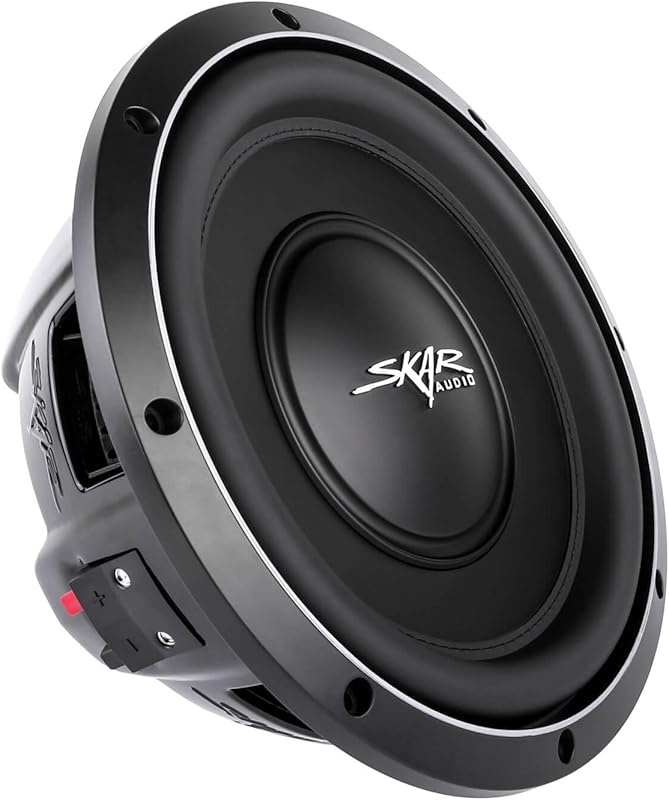 Skar Audio VS-10 D2 10 Inch Dual 2 Ohm 1000W Shallow Mount Subwoofer