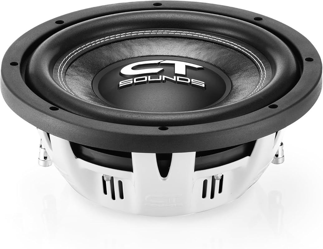 CT Sounds Hydro 10” Dual 2-Ohm 1000-Watt Shallow Mount Car Subwoofer