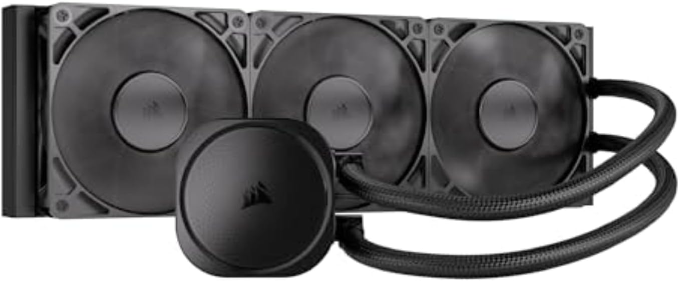 CORSAIR Nautilus 360 RS 360mm AIO CPU Cooler with Low-Noise Fans and D