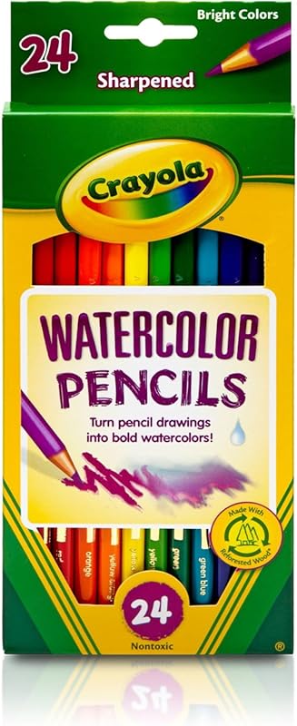 Top 5 Crayola Watercolor Colored Pencils for Artists