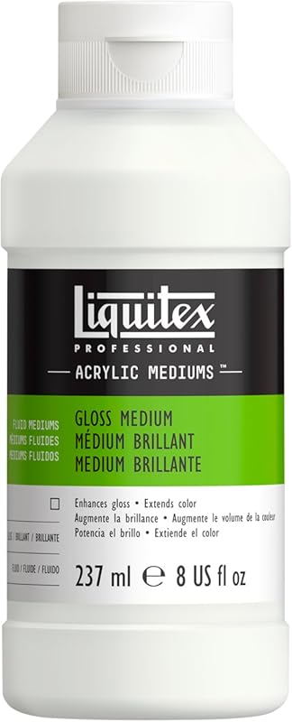 Liquitex Professional Fluid Medium, 237ml , Gloss