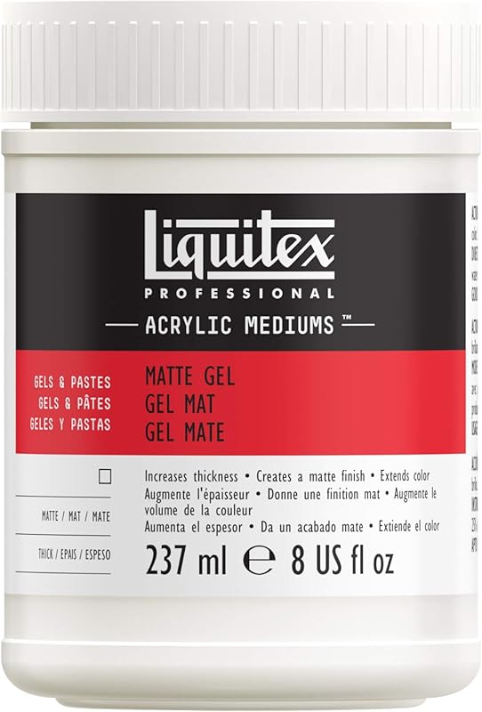 Liquitex Professional Matte Gel Medium, 237ml