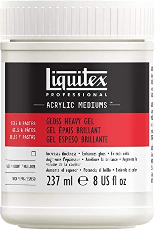Liquitex Gloss Heavy Gel Medium: Best Thickening Agent for Acrylic Pai