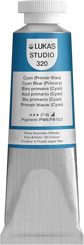 Lukas Studio Artist Oil Color Paints - High-pigment oil paint made wit