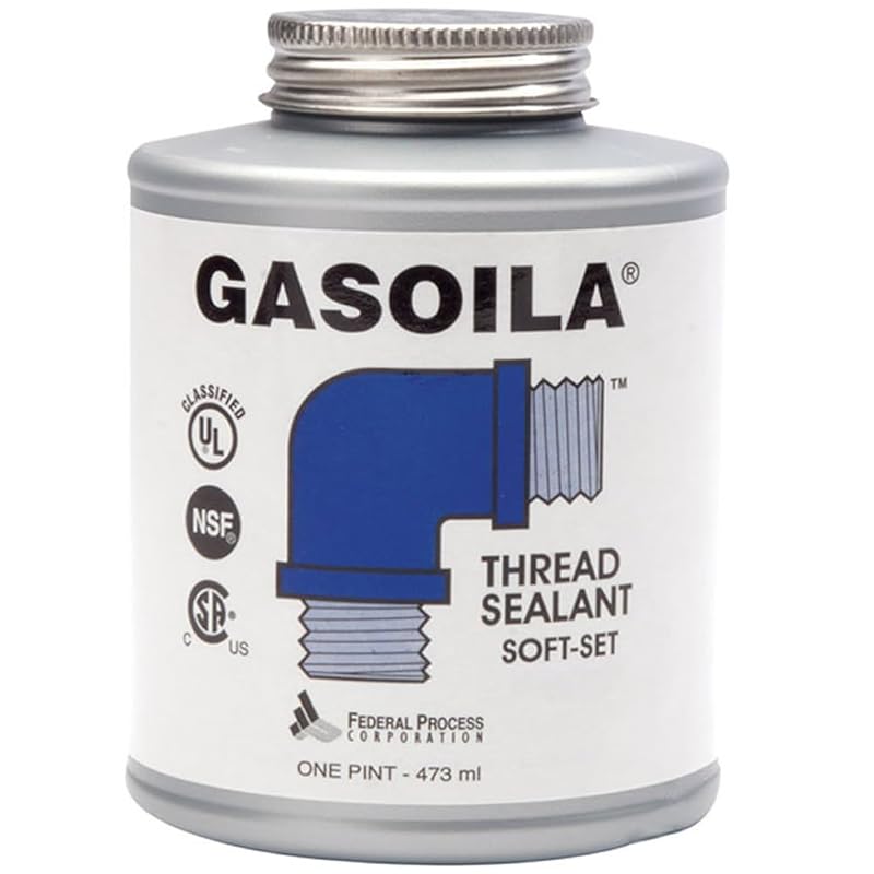 Gasoila Soft-Set Pipe Thread Sealant: Non-Hardening Paste for Fuel Oil