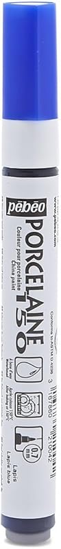 Porcelaine 150 Assorted China Paint Fine Tip Markers - Lapis Blue, DIY