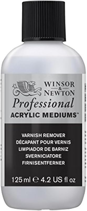 Winsor & Newton Professional Acrylic Medium, Varnish Remover, 125ml